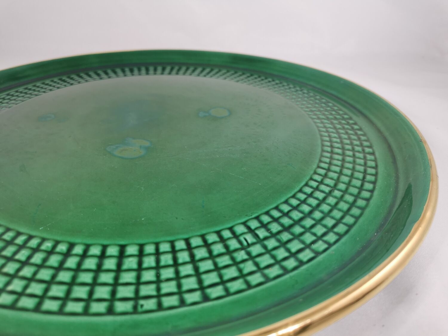 Service à thé DUO, Saint Clément, Vintage, vert