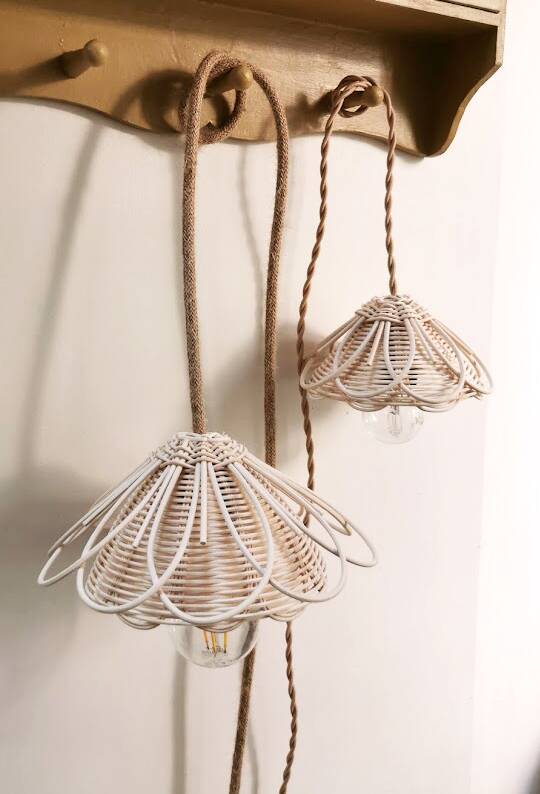 Jaline rattan flower walker