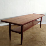 Teak coffee table from the 1960s