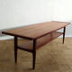 Table basse en teck des années 1960