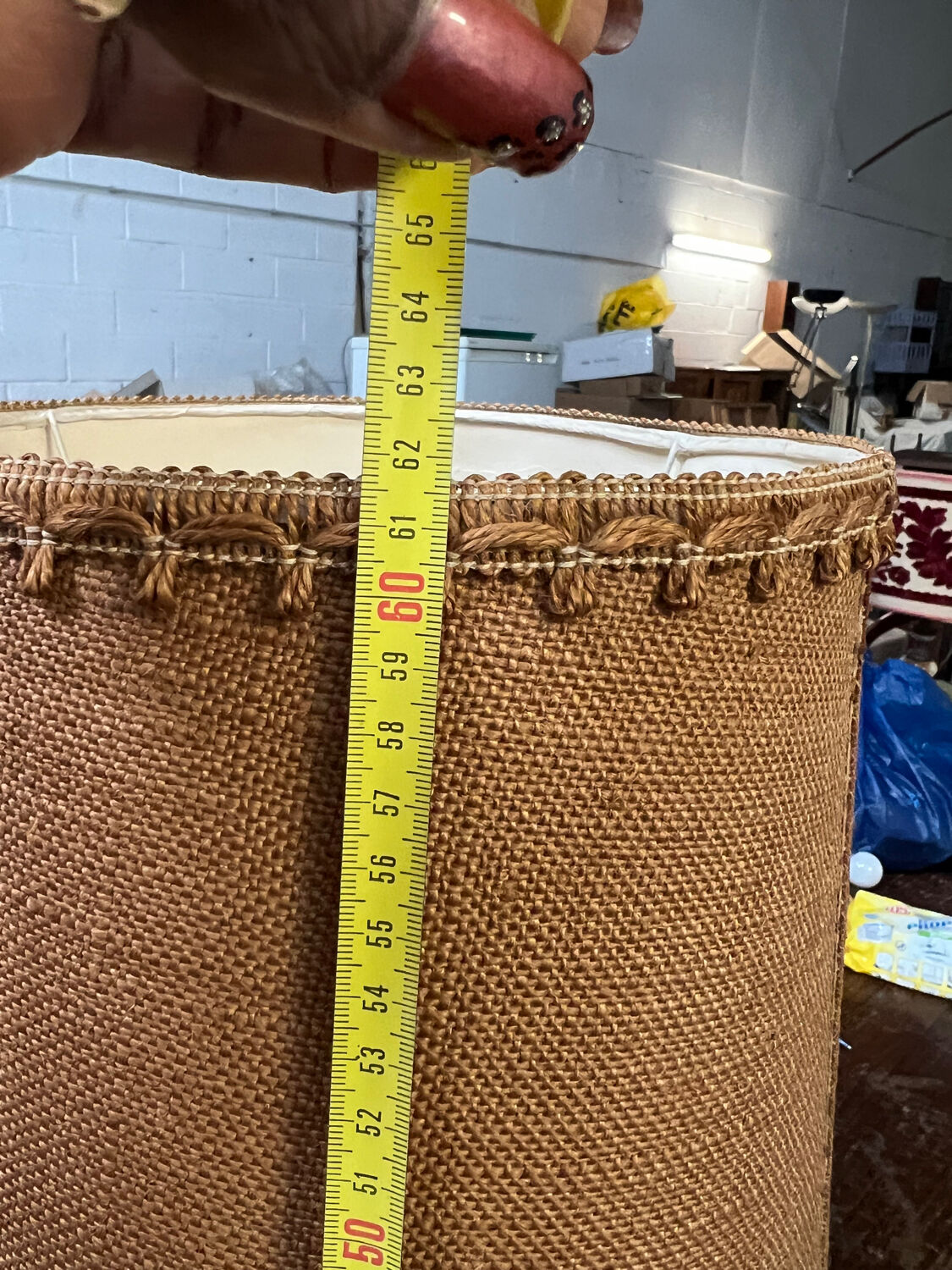 Magnificent vintage lamp signed by Jean-Claude Courjault.