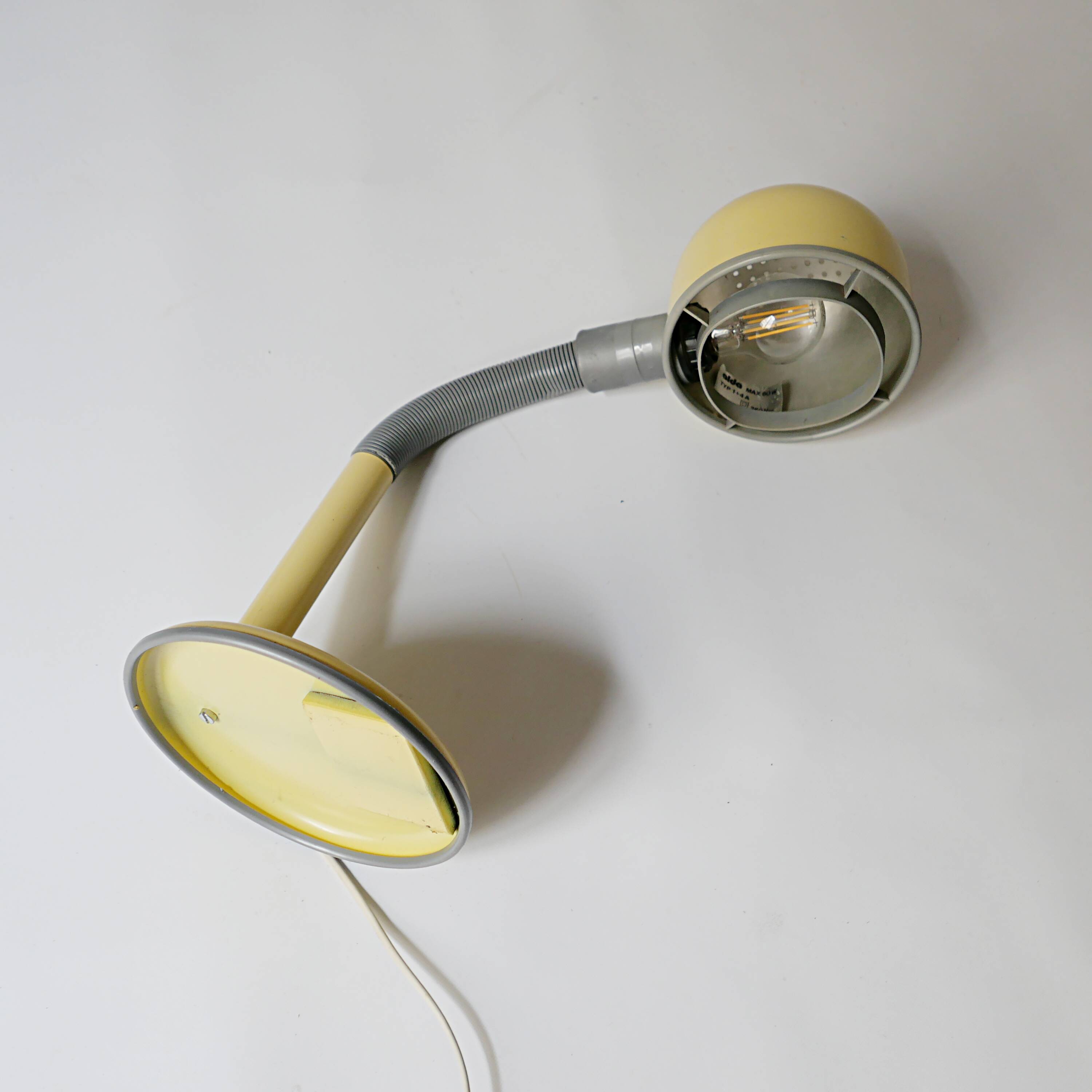 Lampe de table bureau design vintage 1970 1980 anders pehrson
