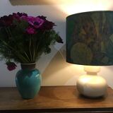 Lamp ceramic with Lampshade 1970
