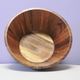 Grand bol en bois vintage