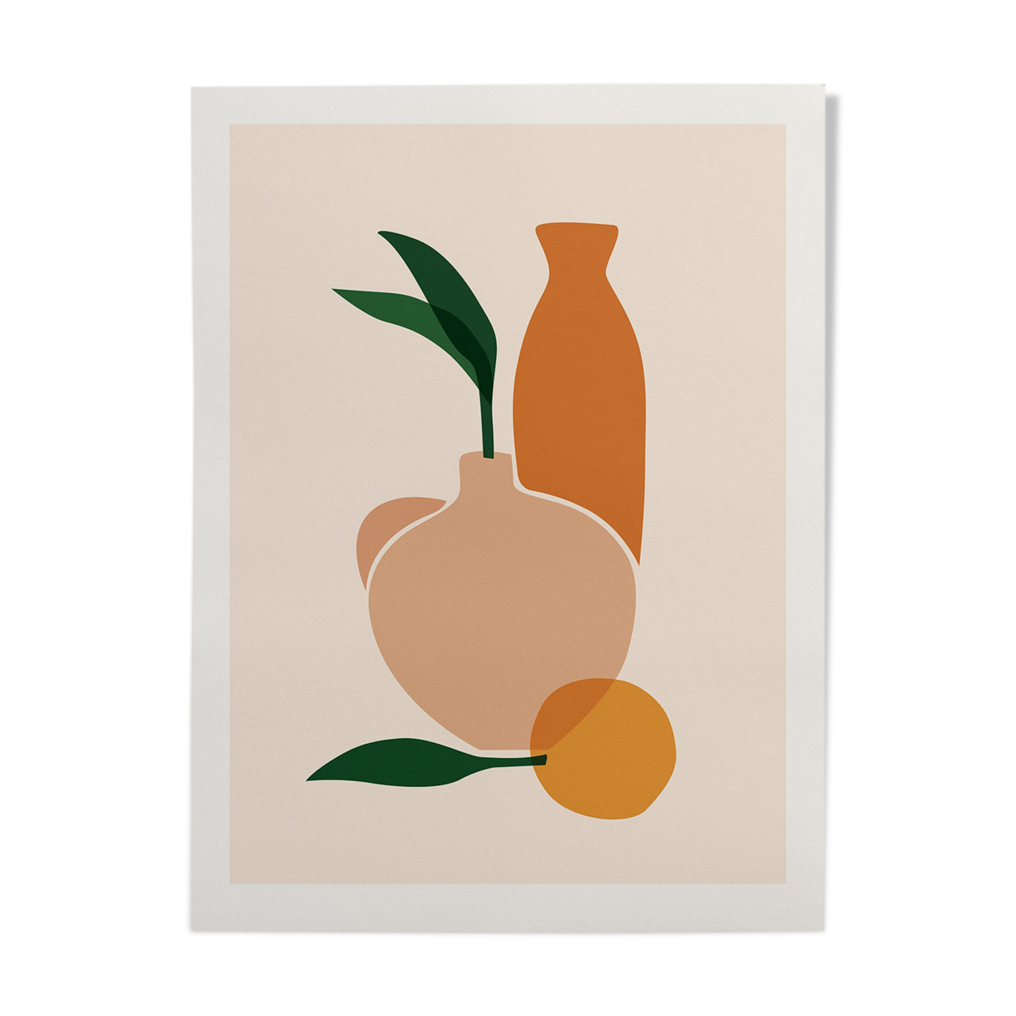 Affiche "Composition Céramique"