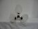 Rare vintage flexible 3-light applique.
