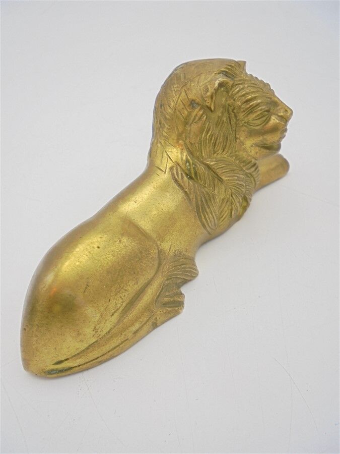 Brass lion