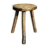 Brutalist tripod stool year 50-60