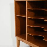 Åvidabergs oak magazine cabinet, 1950s