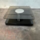 Table basse carrée design Marco Fantoni pour Tecno