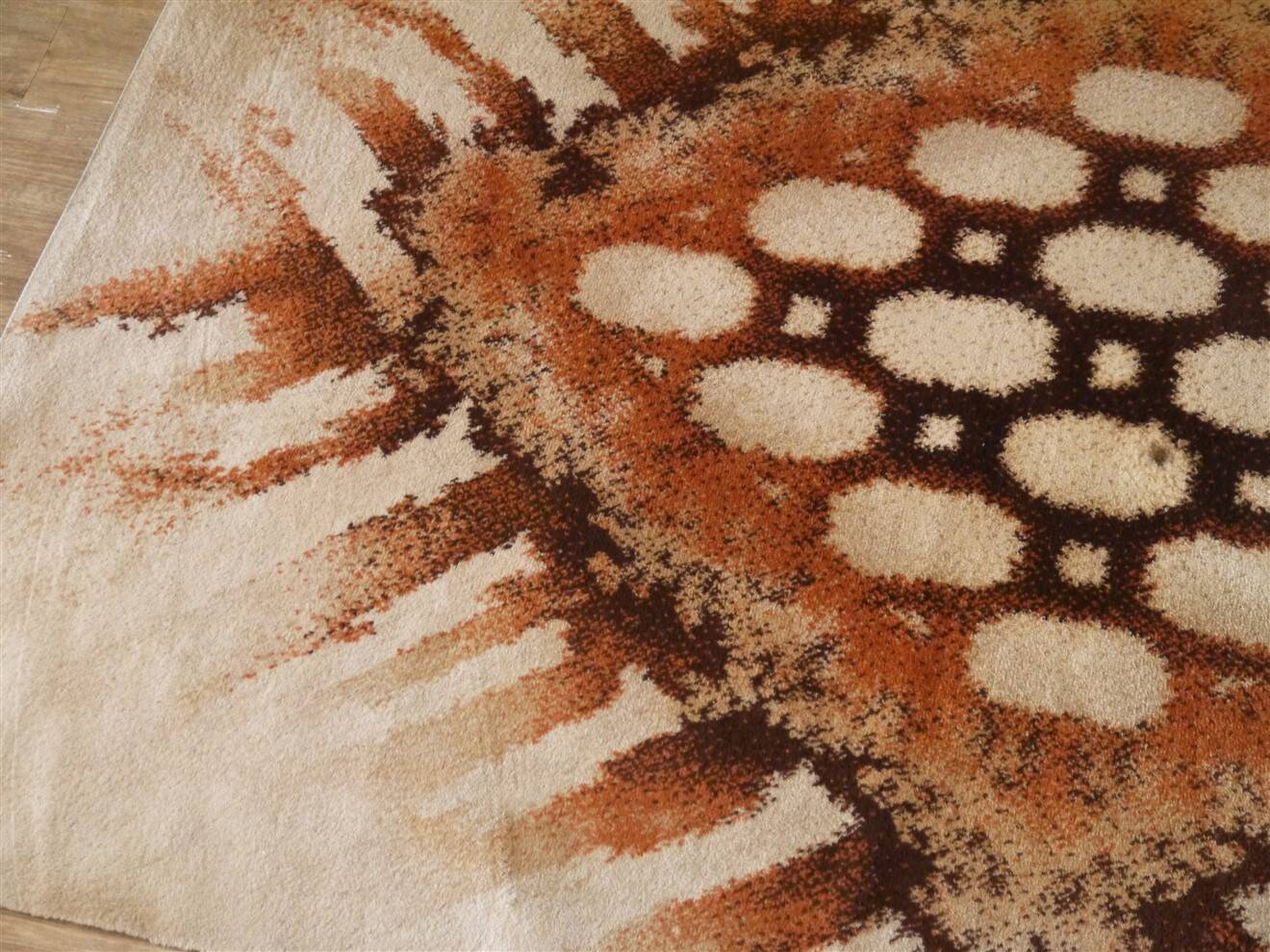 Modernist Belgian rug, 1970