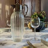 Ewer, Glass and tin, circa 1950