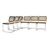 Set of 6 Style B32 Dining Room Chairs by Marcel Breuer