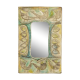 Decorative plaster mirror from the 70s