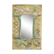 Decorative plaster mirror from the 70s