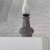 Vintage ceramic and opaline lamp