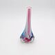 Oball Murano Vase - Sommerso - 24k Gold - Labeled - H30cm/1.17kg