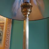Large golden brass lamp neo classic style