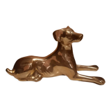 Brass dog