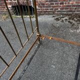 Beautiful vintage brass double bed
