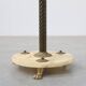 Napoleon III style copper and onyx marble coat stand, France, early 20th ce