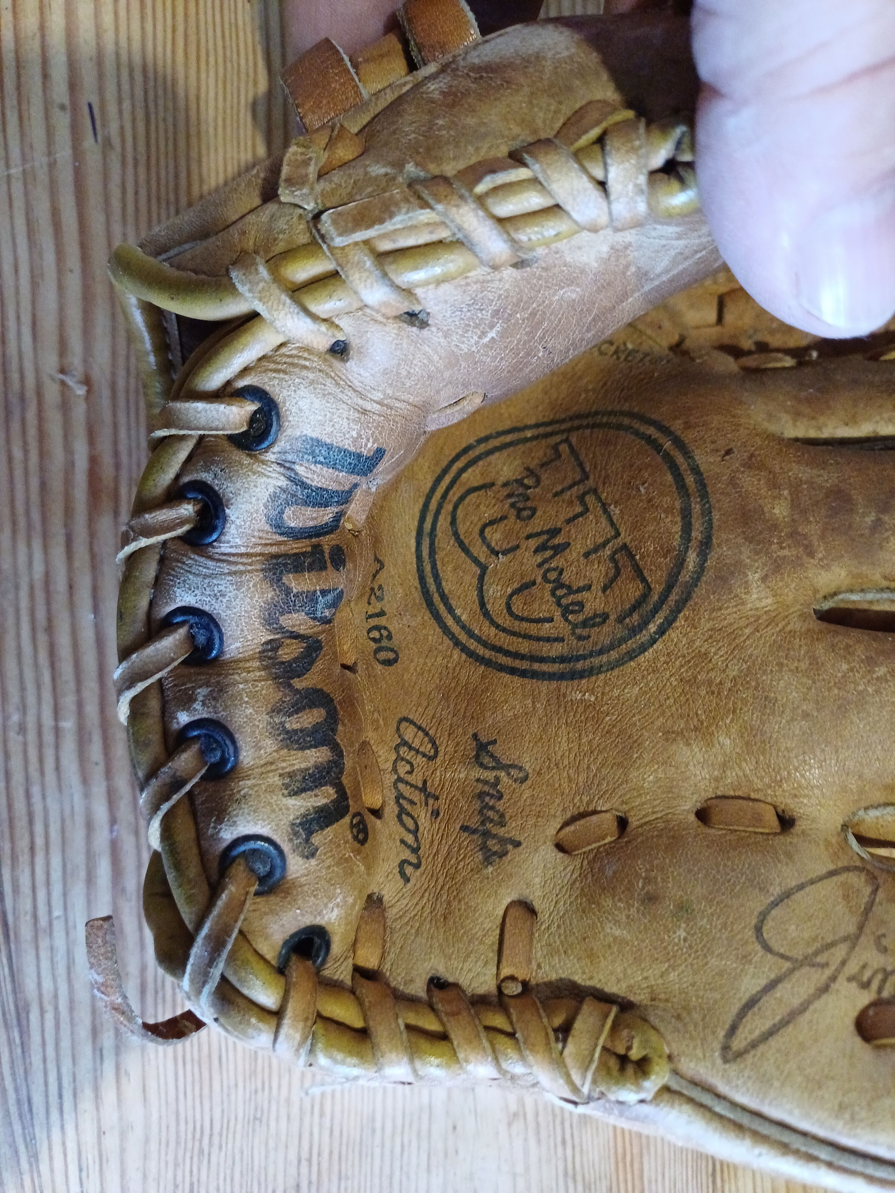 Gant de Base Ball Américain Cuir