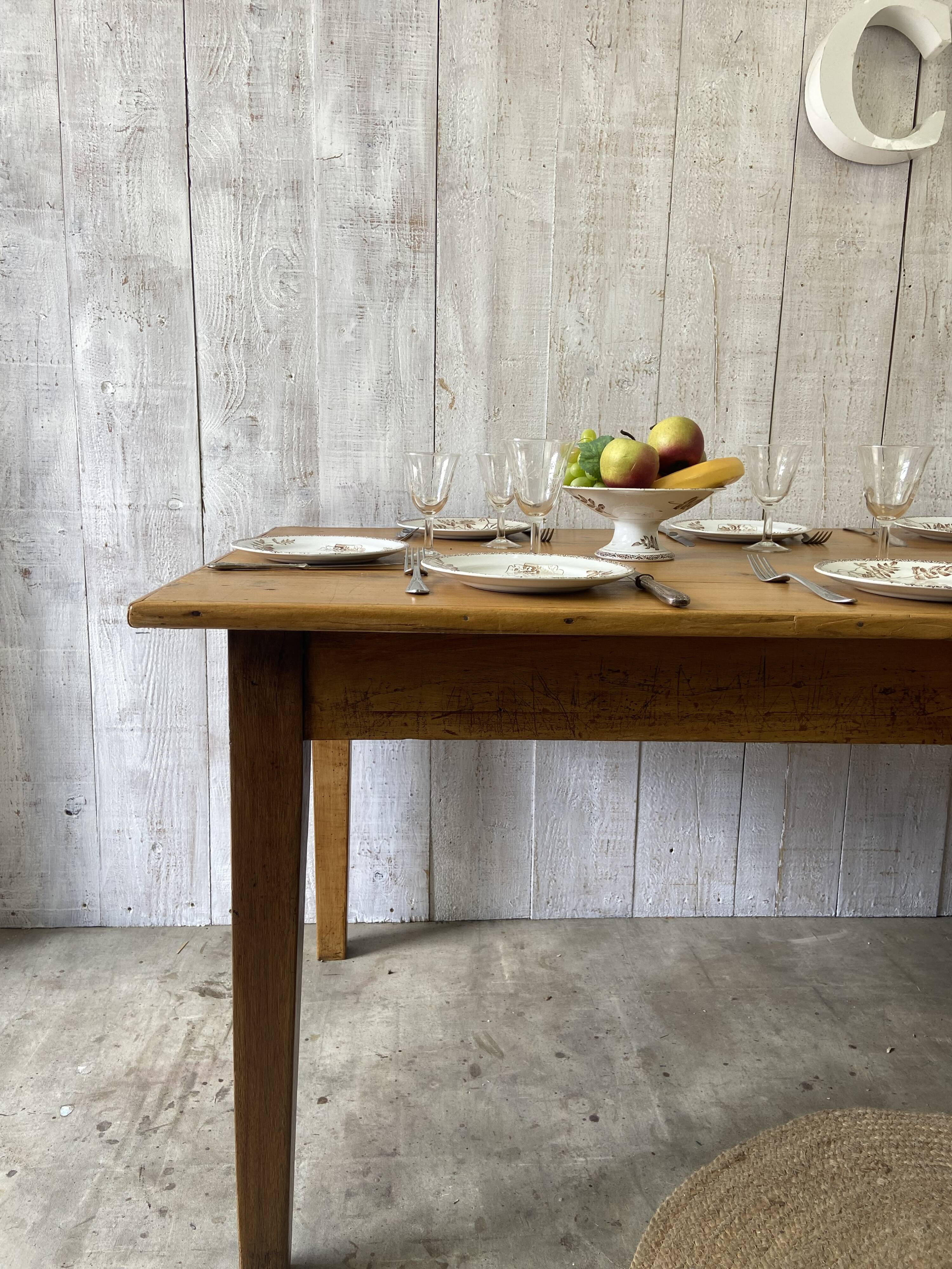 202cm farmhouse table