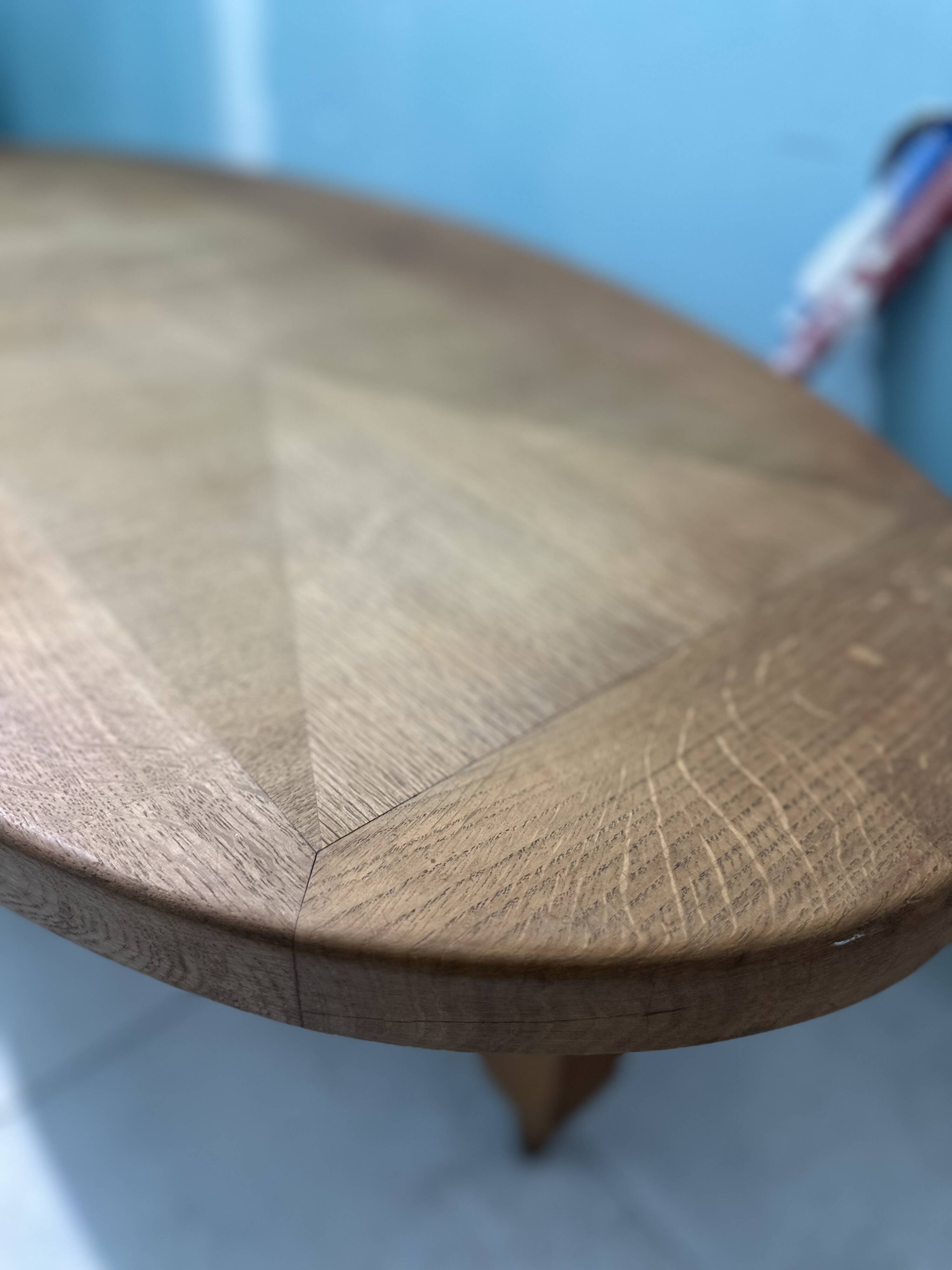 Guillerme Chambron oval coffee table