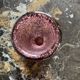 Mouth-blown glass vase Dimension: height -28 cm- diameter low-11cm-