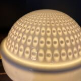 Vintage table lamp large porcelain globe Bernardaud Limoges J.J Prolongeau - Circa 1960