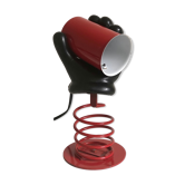Hand lamp in lacquered and plastic metal, 1980