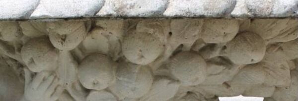 Table en pierre, table de jardin en pierre sculpture