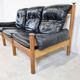 Set of vintage brutalist sofa's, 1970s