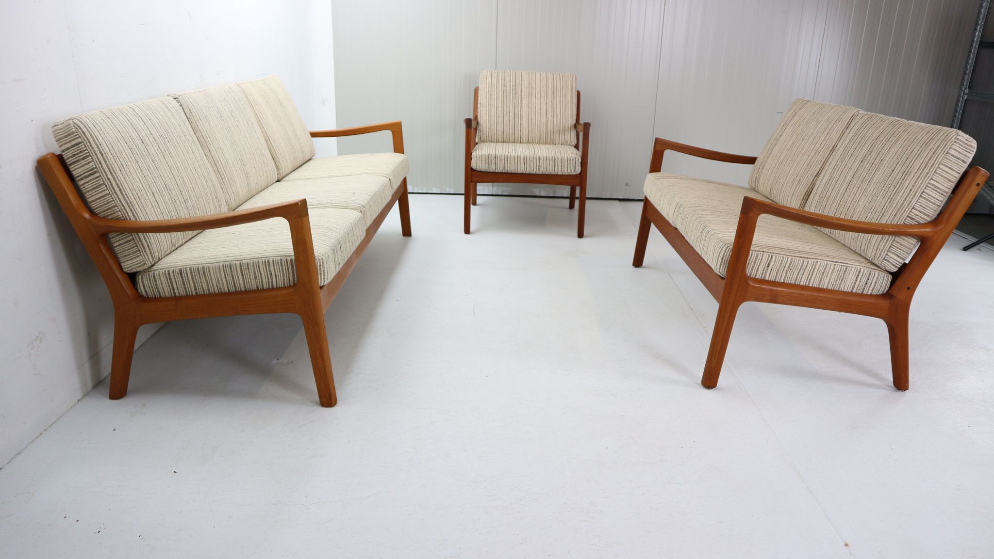 Ole Wanscher Senator 166 Teak 2-Seater Sofa for France & Søn, 1960 Denmark