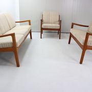 Ole Wanscher Senator 166 Teak 2-Seater Sofa for France & Søn, 1960 Denmark
