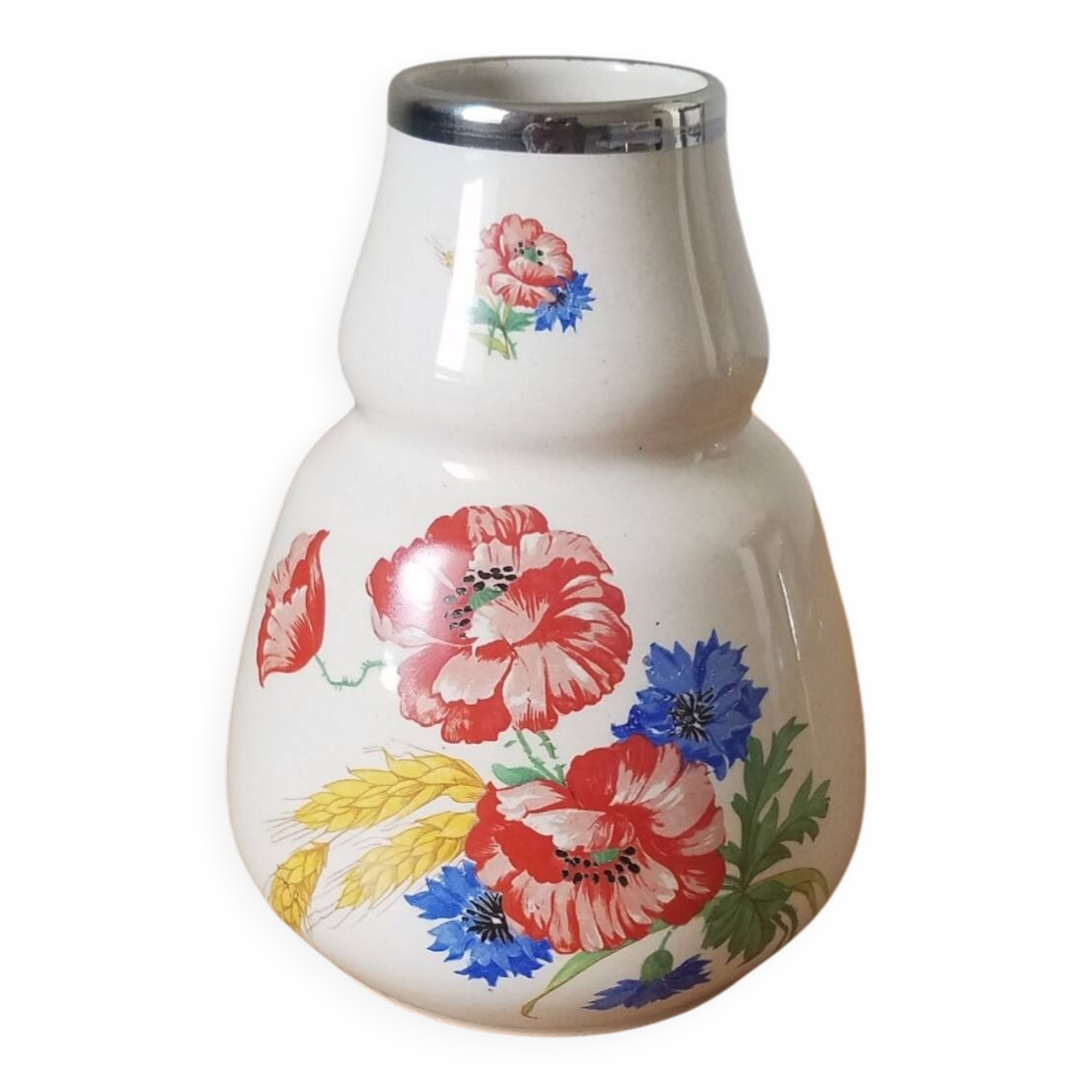 Salins glazed ceramic vase