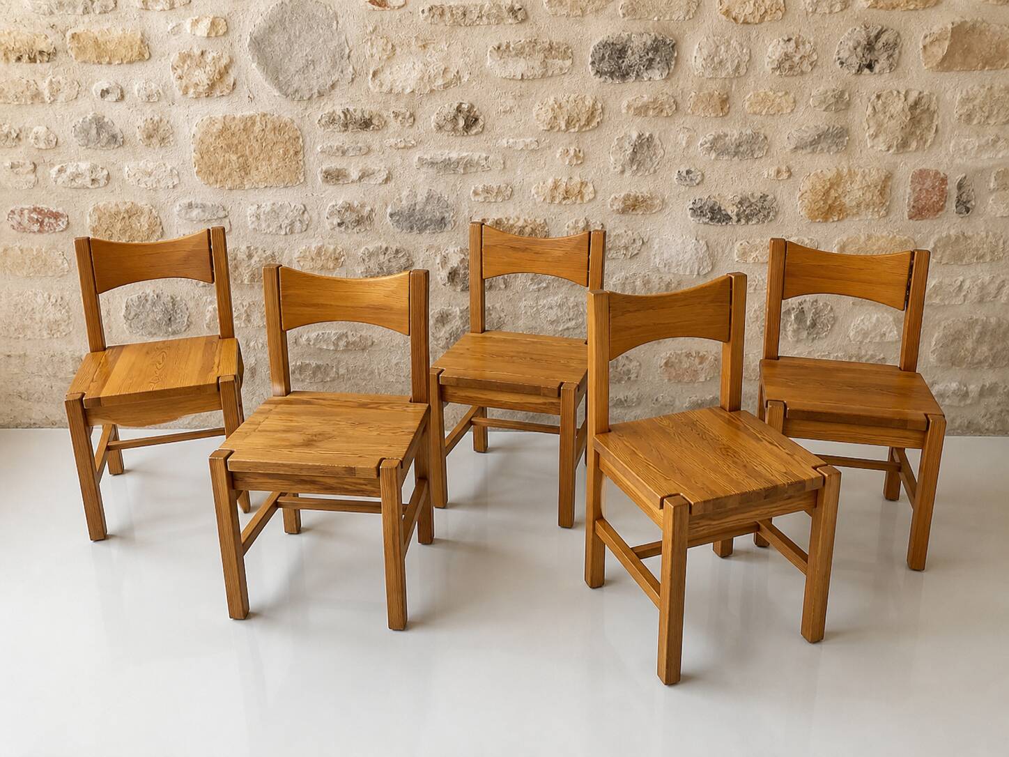 Hongisto table and 5 chairs – Ilmari Tapiovaara, 1970s