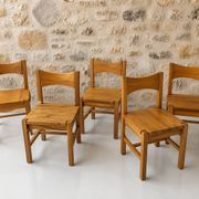 Hongisto table and 5 chairs – Ilmari Tapiovaara, 1970s