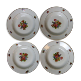 4 deep plates Moulin des Loups