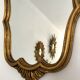 Vintage gilded wood mirror