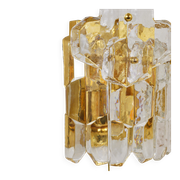 Palazzo Grand Model Wall Light by J.T. Kalmar - 1970