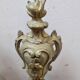 Chenets Louis XVI bronze