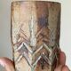 Pot vase en grès scarifié vintage design années 60