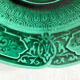 Barbotine dish for wall decoration