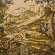 Tapestry in the Aubusson style, landscape and birds, 20th century