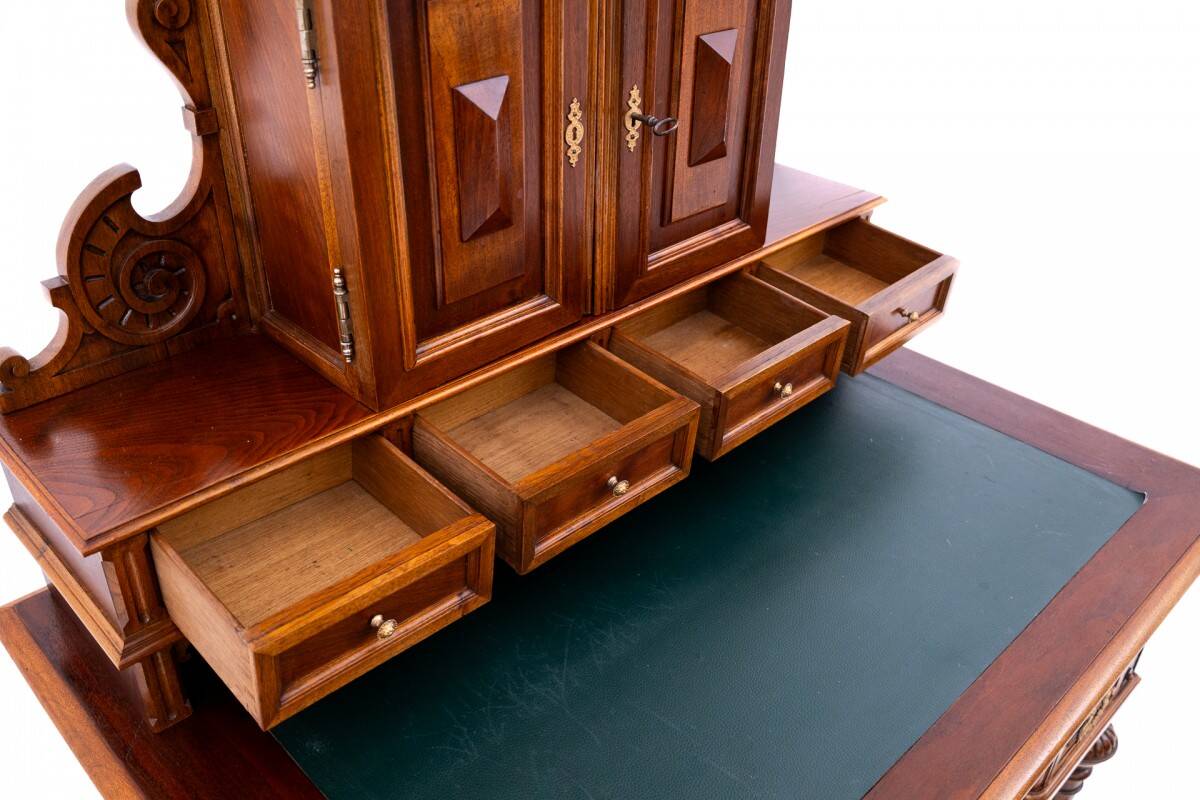 Desk with extension - secretary desk from the end of the 19th century, Northern Europe.