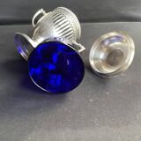 Drageoir, jam maker – Silver metal and blue crystal
