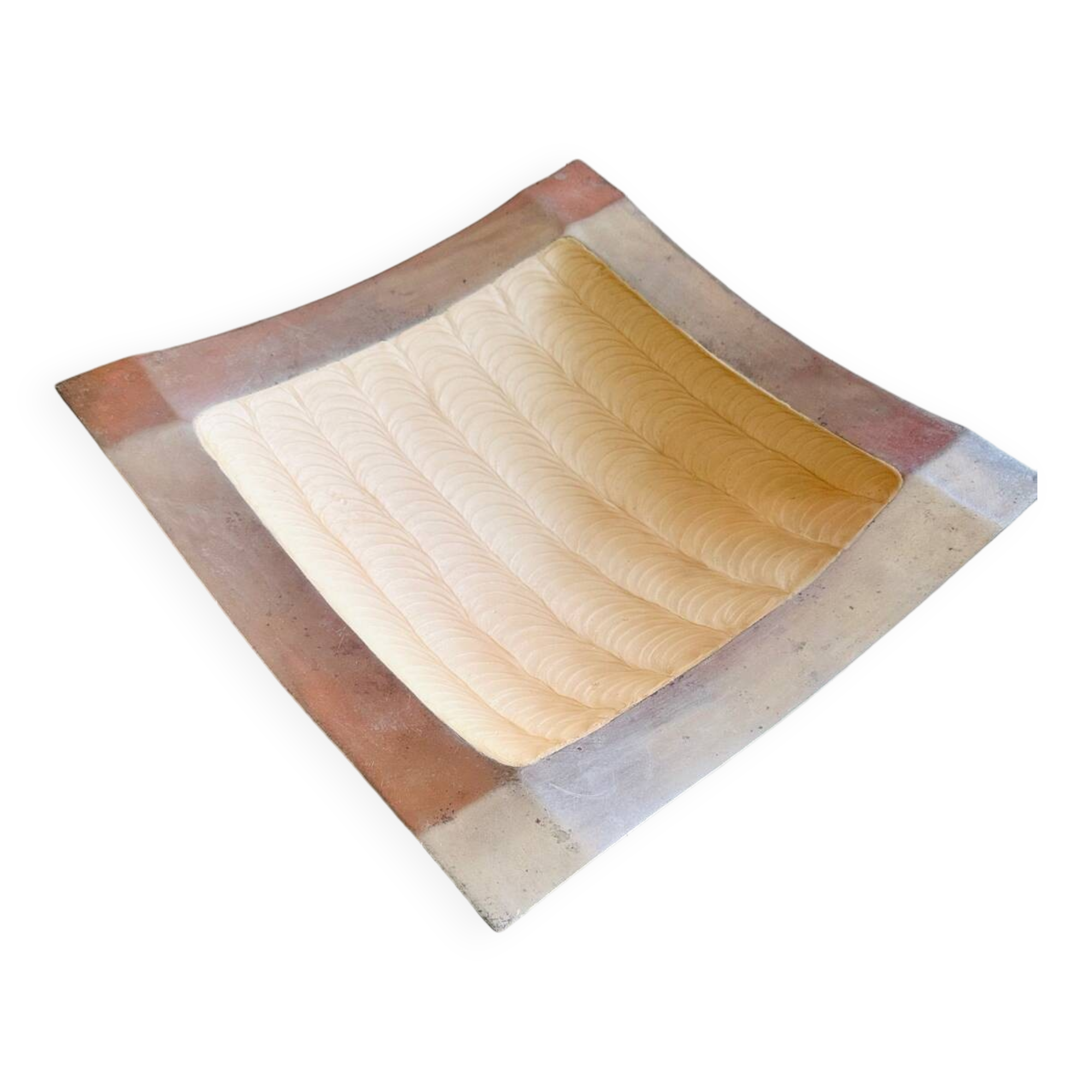 Large vintage metal pocket emptier, unique piece