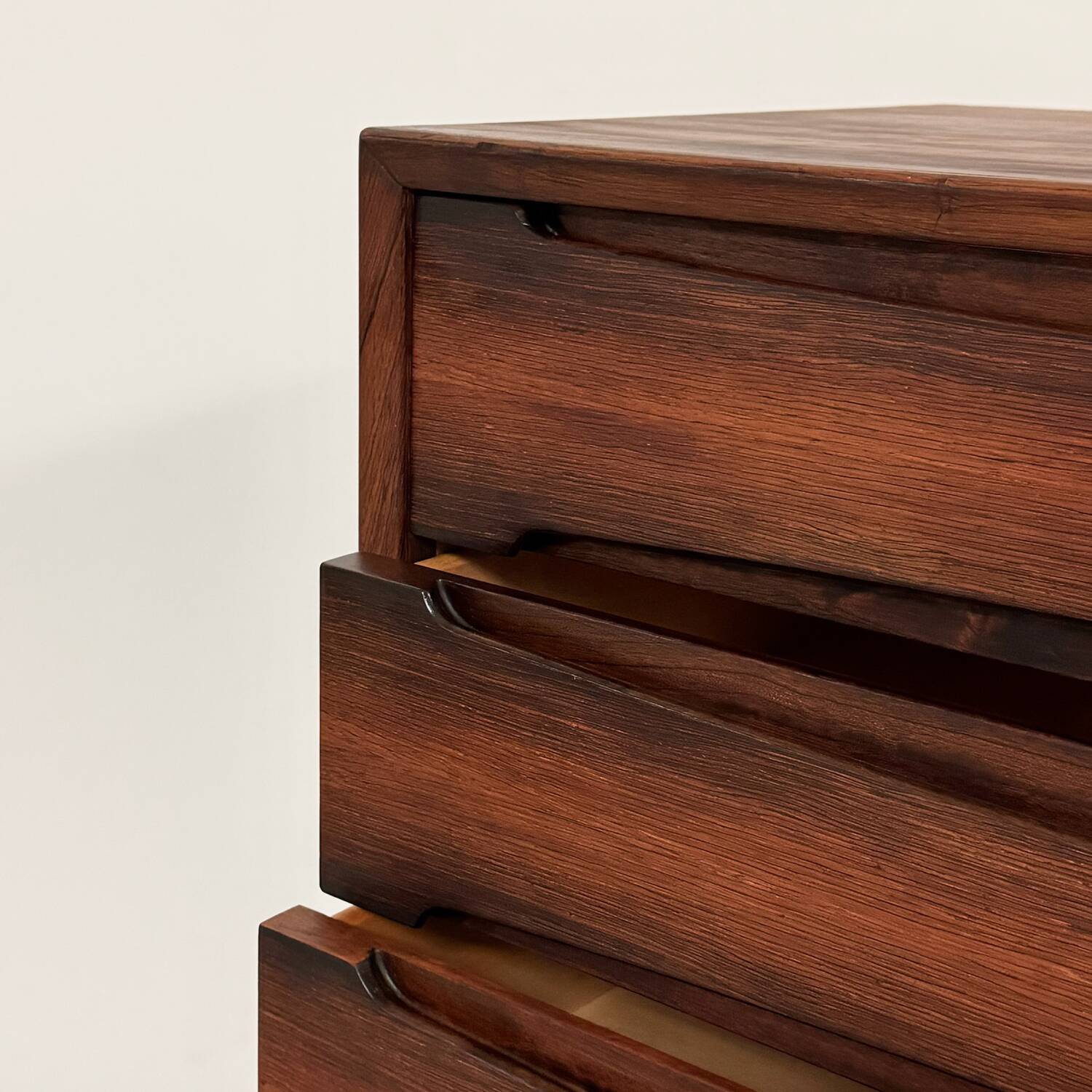 Mid-century rosewood chest of drawers, Denmark, 1960s