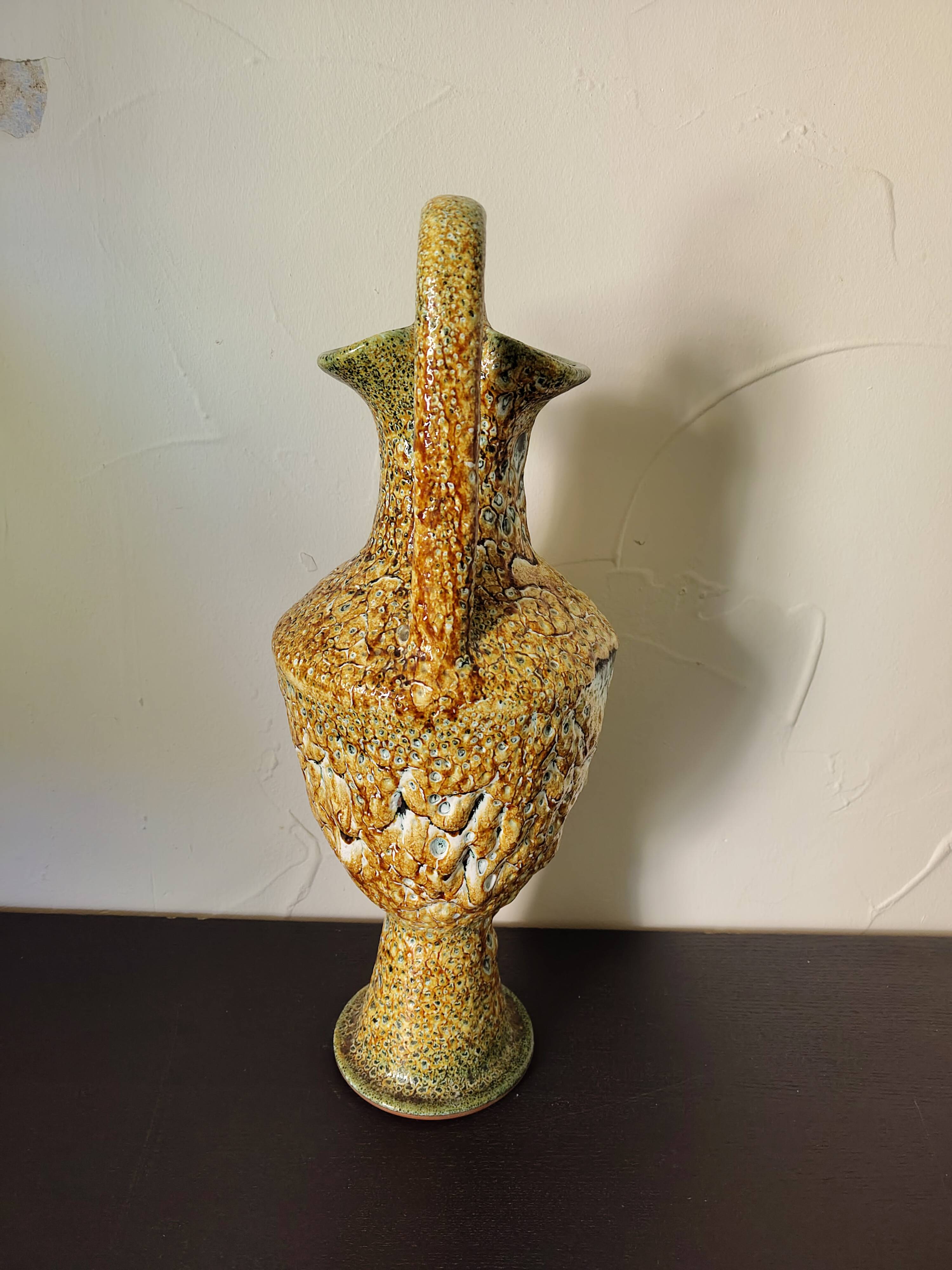 Jars / Honey enamel lava